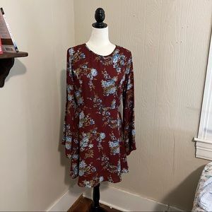 Forever 22 Floral Flowing Dress